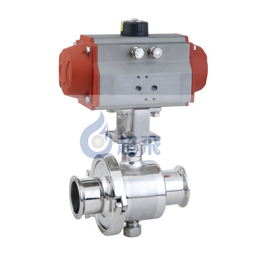 衛生級橫式氣動球閥